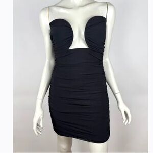 Leau London Mesh Mini Dress (size S)